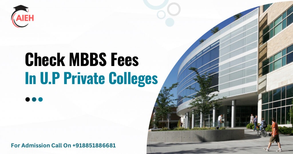 Private Medical Colleges MBBS Fees in Uttar Pradesh